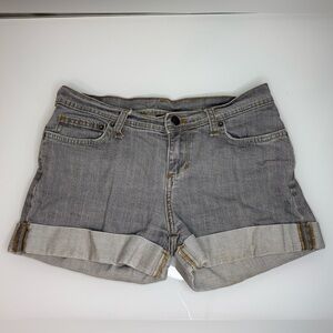 Patagonia Denim Shortie Shorts Grey Size 26